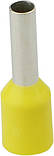 Наконечники трубчасті НТ 1,5-08 жовті (100шт), фото 2