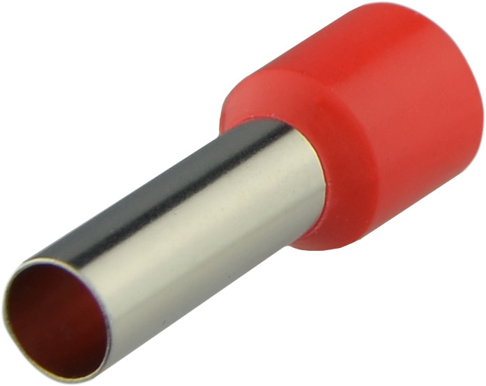 Наконечники трубчасті НТ 16,0-18 червоні (100шт), фото 1