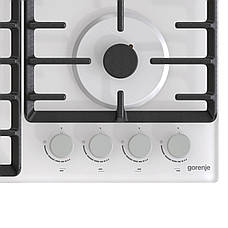 Варильна поверхня газова Gorenje GT642AXW Білий, фото 6