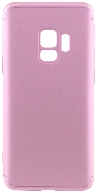 Чохол-360° LikGus для Samsung Galaxy S9 360° Рожеве золото(440041)