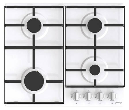 Варильна поверхня газова Gorenje G640EW Білий, фото 1