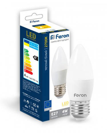 Лампа cвітлодіодна Feron LB-720 8LED E27 4W 4000K (25670), фото 1