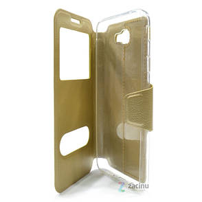 Чохол-книжка iMAX для Samsung G570F J5 Prime(2016) Smart Case ser. Золотистий(332801), фото 3