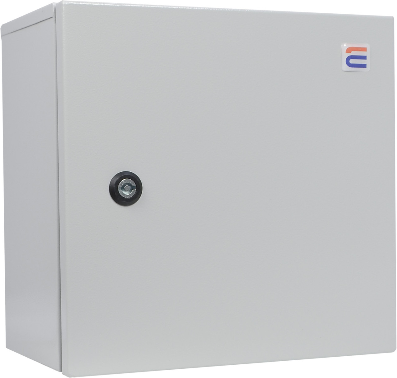 Корпус з монтажною панеллю металевий 30*30*20, IP31, серії UBox, фото 1