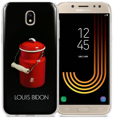 Чохол-накладка Avatti для Samsung J530F J5(2017) B&Z ser. PC Louis Bidon Чорний, фото 3