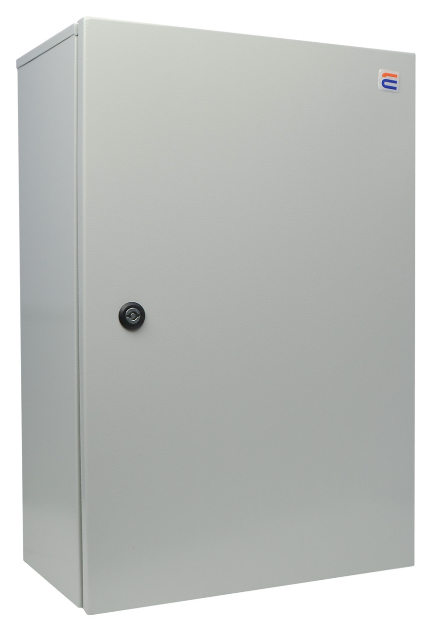 Корпус з монтажною панеллю металевий 60*40*25, IP31, серії UBox, фото 1