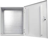 Корпус з монтажною панеллю металевий 60*50*20, IP31, серії UBox, фото 2