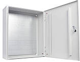 Корпус з монтажною панеллю металевий 60*50*20, IP31, серії UBox, фото 4