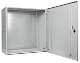 Корпус з монтажною панеллю металевий 60*60*25, IP31, серії UBox, фото 4