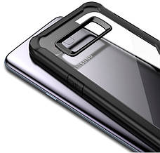 Чохол-накладка iPaky для Samsung G955 S8 Plus Luckool ser.TPU+PC Чорний, фото 5