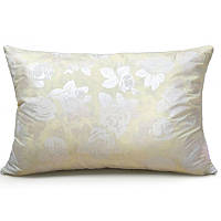 Напірник для подушки з пір'я і пуху Тік 50х70 см кремова Роза