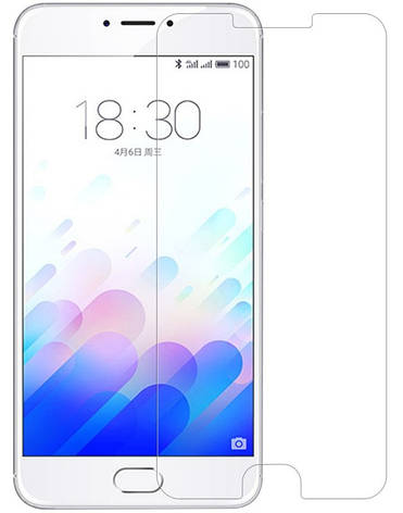 Захисне Скло NexCel для Meizu M3/ M3 mini/ M3s 0.33mm Прозоре, фото 1