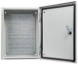 Корпус з монтажною панеллю металевий 40*30*20, IP54, серії UBox, фото 2