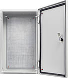 Корпус з монтажною панеллю металевий 50*30*20, IP54, серії UBox, фото 2