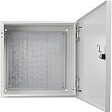 Корпус з монтажною панеллю металевий 40*40*25, IP31, серії UBox, фото 2