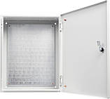 Корпус з монтажною панеллю металевий 50*40*25, IP31, серії UBox, фото 2