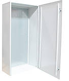 Корпус з монтажною панеллю металевий 160*80*40, IP31, серії UBox, фото 4