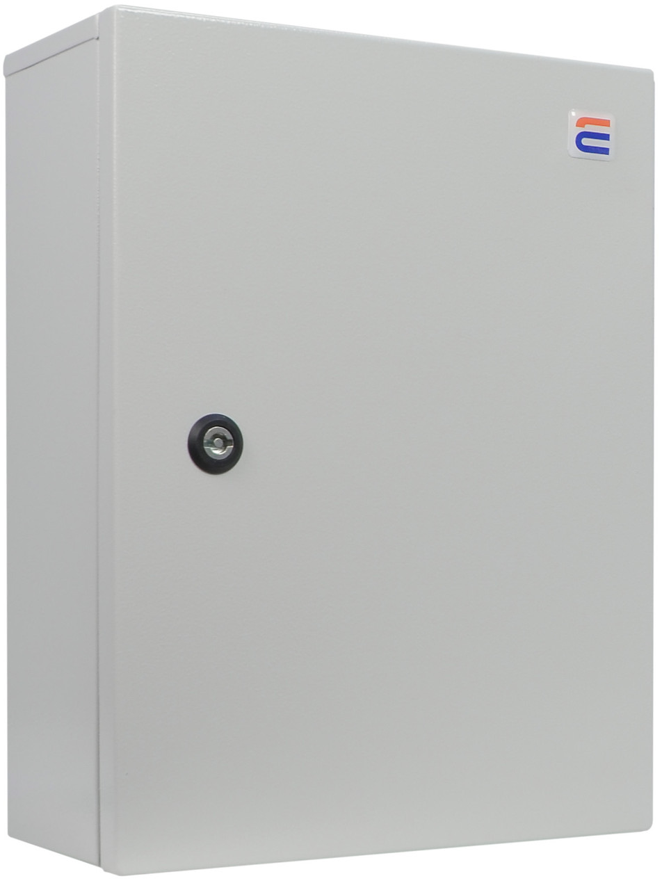 Корпус з монтажною панеллю металевий 40*30*25, IP54, серії UBox, фото 1