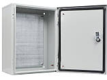 Корпус з монтажною панеллю металевий 40*30*25, IP54, серії UBox, фото 4