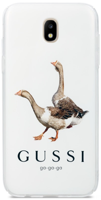Чохол-накладка Avatti для Samsung J530F J5(2017) B&Z ser. PC Gussi Білий