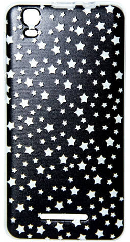 Чохол-накладка Nomi для Nomi TCPi5011 3D Pattern TPU case Чорний/білий(ip4271), фото 1
