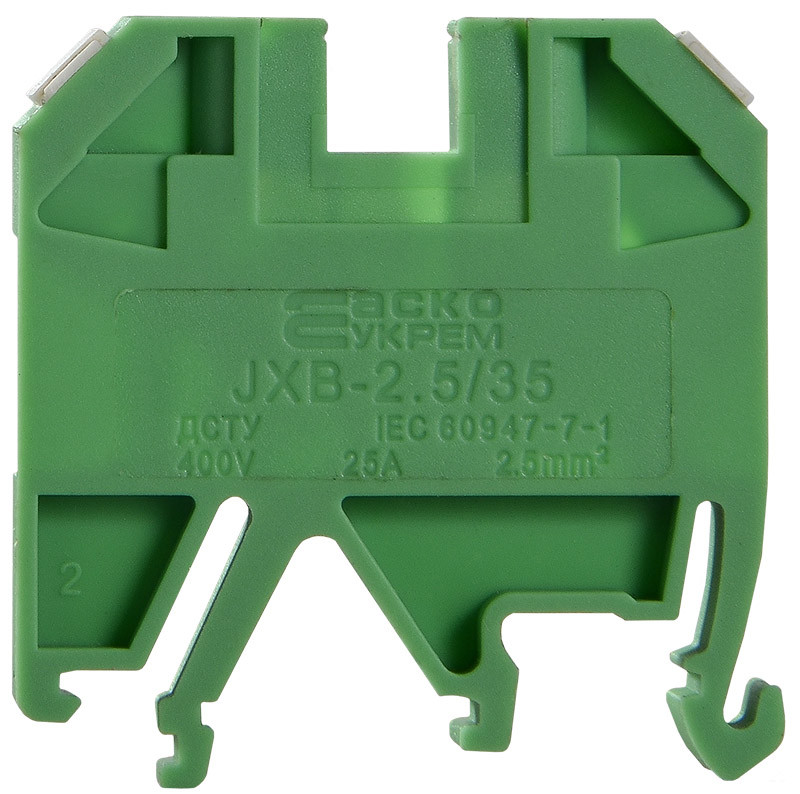 Клемник JXB 2,5/35 зелень, фото 1