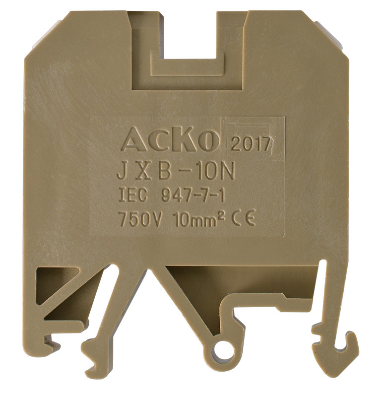 Клемник JXB 10/35 жовтий, фото 1