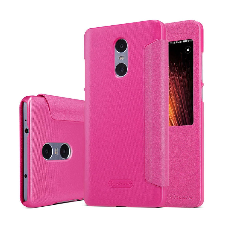 Чохол-книжка Nillkin для Xiaomi Redmi Pro Sparkle ser. Pink(127111)