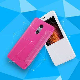 Чохол-книжка Nillkin для Xiaomi Redmi Pro Sparkle ser. Pink(127111), фото 3