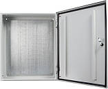 Корпус з монтажною панеллю металевий 60*50*25, IP54, серії UBox, фото 2