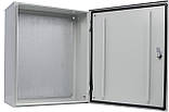 Корпус з монтажною панеллю металевий 60*50*25, IP54, серії UBox, фото 4