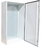 Корпус з монтажною панеллю металевий 120*80*40, IP54, серії UBox, фото 4