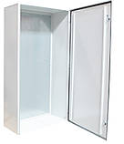 Корпус з монтажною панеллю металевий 160*80*40, IP54, серії UBox, фото 4