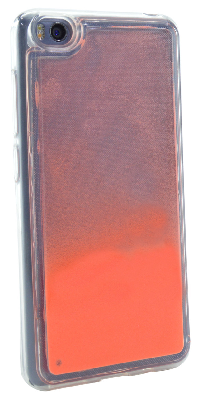 Чохол-накладка NZY для Xiaomi Redmi GO TPU Рідкий нічний пісок Яскраво-Оранжевий (126048)