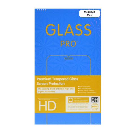 Захисне Скло Ultra Tempered Glass для Meizu M3 Max 0.33mm (H+) Прозоре, фото 1