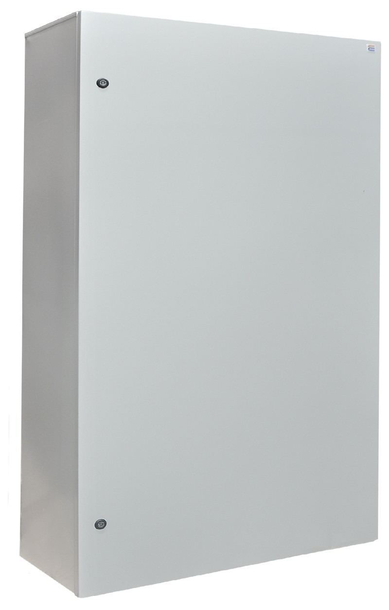 Корпус з монтажною панеллю металевий 100*65*30, IP31, серії UBox, фото 1