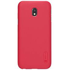 Чохол-накладка Nillkin для Samsung J330F J3(2017) Matte ser. +плівка Червоний(144842), фото 5