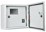 Корпус обліку металевий 4 модулі 1фл, навісний IP54, серії UBox, фото 5