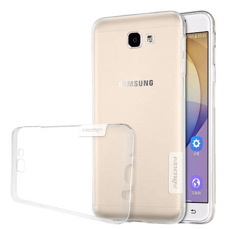 Чохол-накладка Nillkin для Samsung G610F J7 Prime(2016) Nature ser. Прозорий/безколірний, фото 1