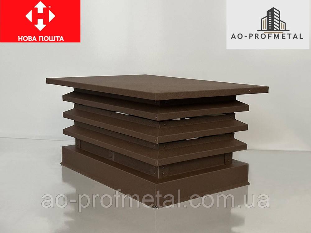 Накривка на вентканал RAL 8017 матова., фото 1