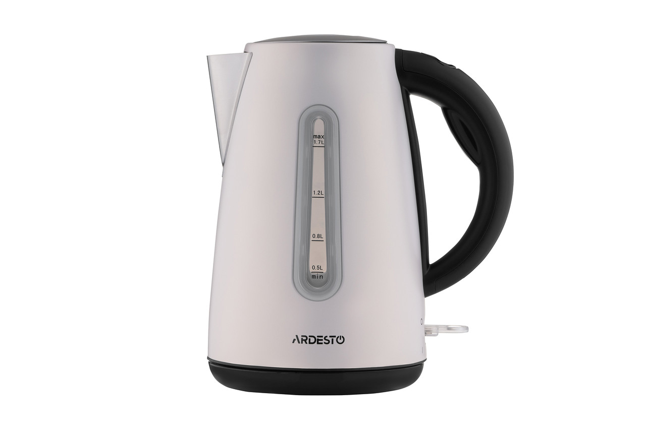 Електрочайник Ardesto EKL-F300W 1.7 л Нержавіюча сталь/ Білий