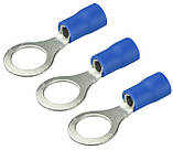 Наконечники під ґвинт з ізоляцією  RV 2-10 (100 шт.), фото 2