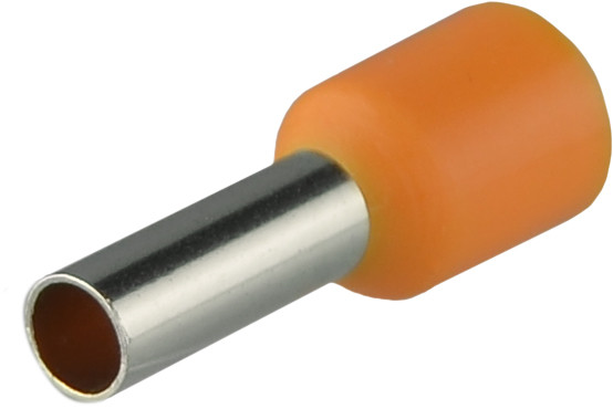 Наконечники трубчасті НТ 4,0-09 помаранчеві (100 шт.), фото 1