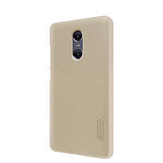 Чохол-накладка Nillkin для Xiaomi Redmi Pro Matte ser. +плівка Золотистий(127081), фото 4