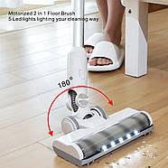 Ручний вертикальний пилосос без мішка на 300 Вт VC830 Білий Вакуумний вертикальний пилосос, фото 3