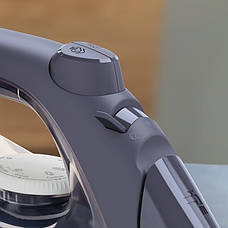 Праска з паровим ударом Electrolux E6SI1-2MN 2400 Вт Сірий/ Білий (E6SI1-2MN), фото 6