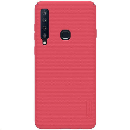 Чохол-накладка Nillkin для Samsung Galaxy A9 2018 Matte ser. + тримач Червоний, фото 1