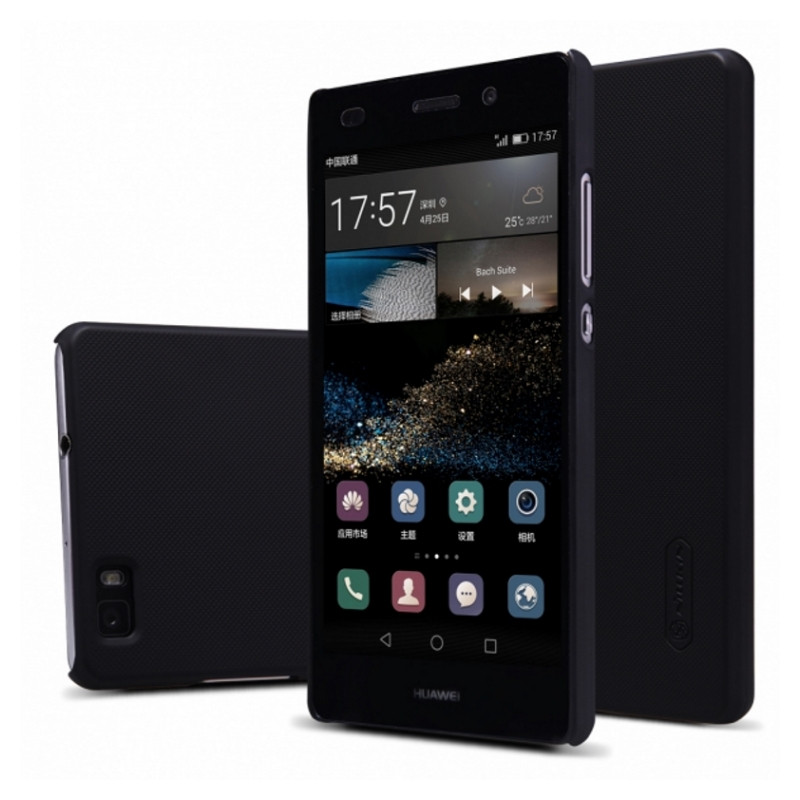 Чохол-накладка Nillkin для Huawei Ascend P8 Lite Matte ser.+ плівка Чорний