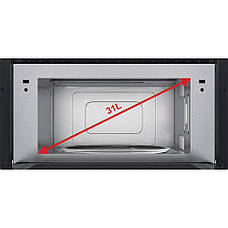 Мiкрохвильова пiч вбудована Whirlpool AMW730/NB 1000 Вт Чорний, фото 6