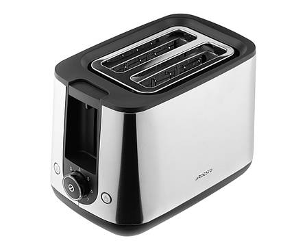 Тостер Ardesto T-K200 800 Вт Нержавіюча сталь/ Чорний, фото 1